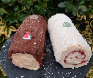 Nutty and Nice Yule Logs